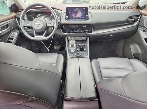 5N1BT3BB5PC680238 2023 NISSAN ROGUE Gray Вид панелі приладів