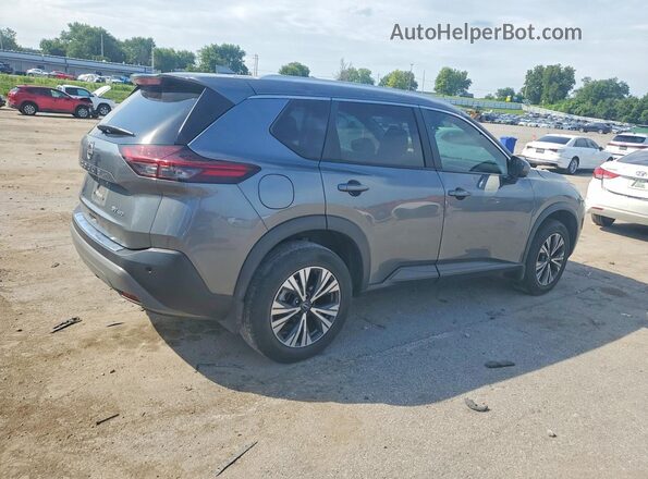 5N1BT3BB5PC842790 2023 NISSAN ROGUE Серый Задняя правая четверть