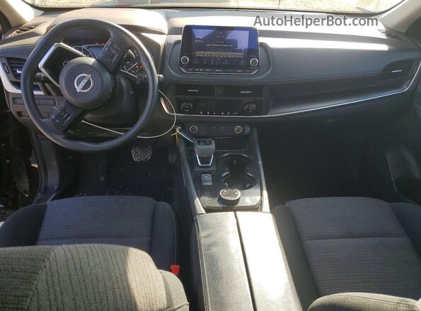 5N1BT3BB5PC889205 2023 NISSAN ROGUE Черный Вид панели приборов