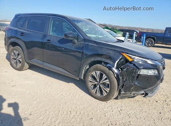 5N1BT3BB5PC889205 2023 NISSAN ROGUE Черный Передняя правая четверть