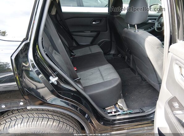 5N1BT3BB5SC768540 2025 NISSAN ROGUE Black VIN კოდის სტიკერის ხედი