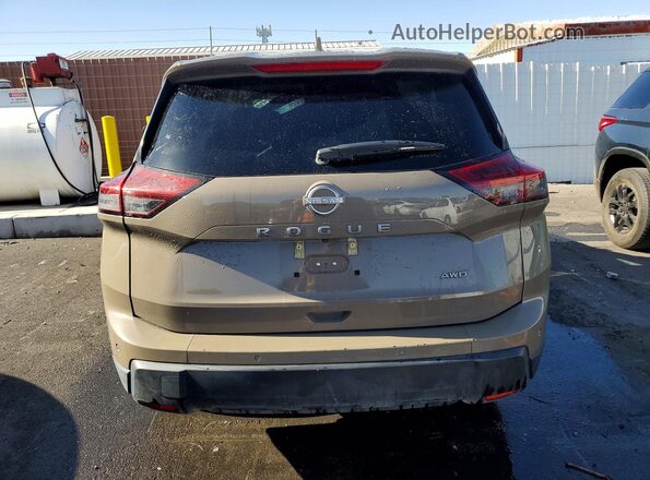 5N1BT3BB5SC770191 2025 NISSAN ROGUE Tan Widok z tyłu