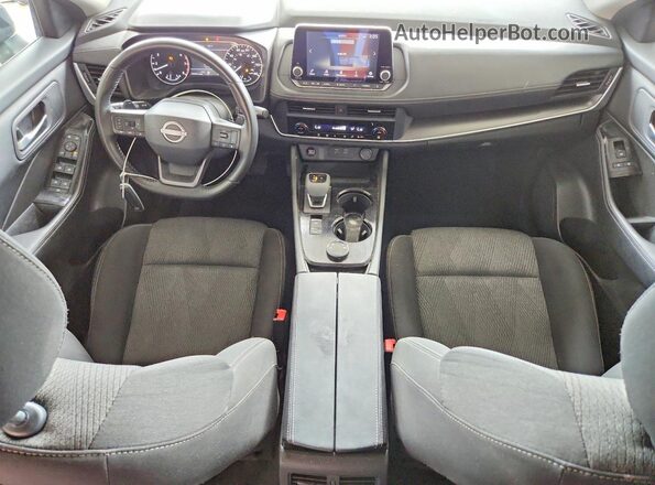 5N1BT3BB5SC774659 2025 NISSAN ROGUE Black Vista del salpicadero
