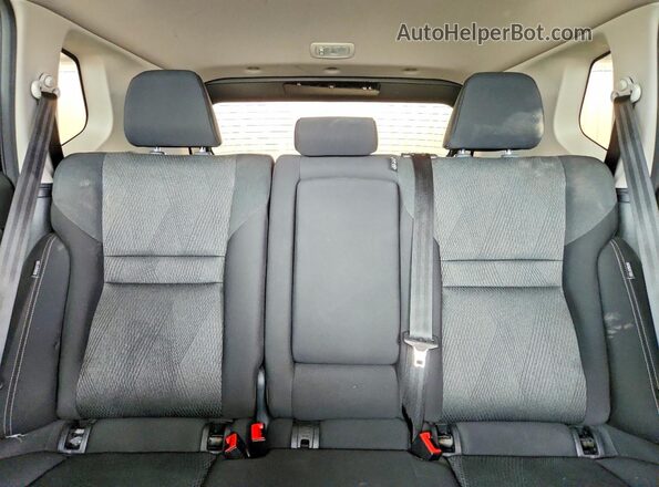 5N1BT3BB5SC774659 2025 NISSAN ROGUE Black Vista de los asientos traseros