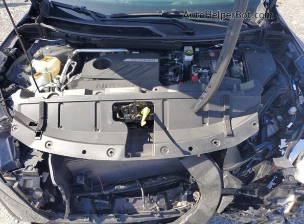 5N1BT3BB5SC791896 2025 NISSAN ROGUE Black Widok komory silnika