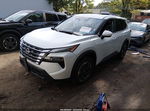 5N1BT3BB5SC817848 2025 NISSAN ROGUE White წინა მარცხენა ხედი სამი მეოთხედიდან