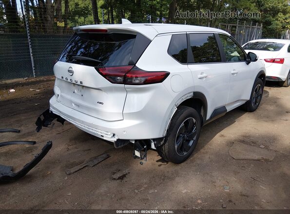 5N1BT3BB5SC817848 2025 NISSAN ROGUE White უკანა მარჯვენა