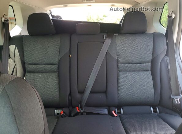 5N1BT3BB5TC710848 2026 NISSAN ROGUE Gray უკანა სავარძლების ხედი