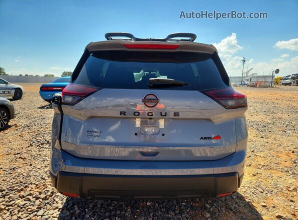 5N1BT3BB5TC718366 2026 NISSAN ROGUE Gray Вид ззаду
