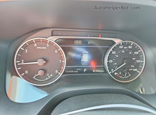 5N1BT3BB5TC718366 2026 NISSAN ROGUE Gray Вид щитка приладів