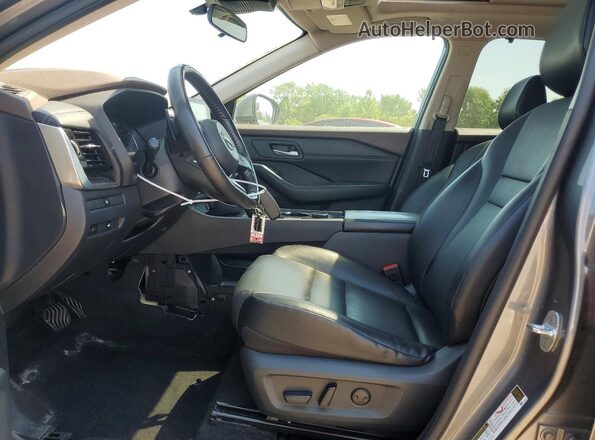 5N1BT3BB6PC680216 2023 NISSAN ROGUE Charcoal წინა სალონის ხედი