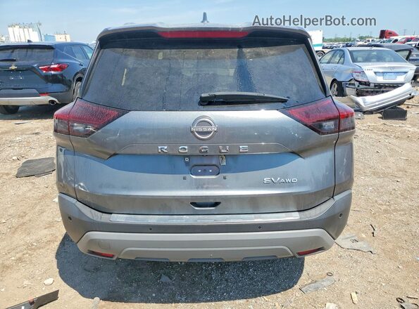 5N1BT3BB6PC680216 2023 NISSAN ROGUE Charcoal უკანა ხედი
