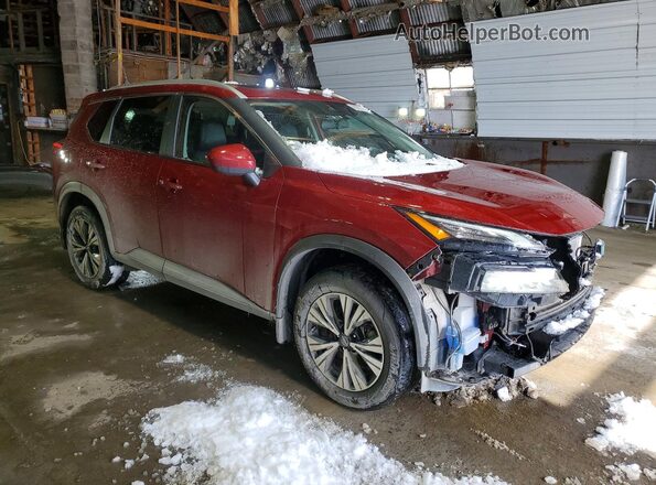 5N1BT3BB6PC810012 2023 NISSAN ROGUE Red Передня права чверть