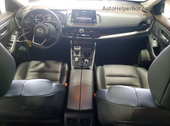 5N1BT3BB6PC810012 2023 NISSAN ROGUE Red Вид панелі приладів