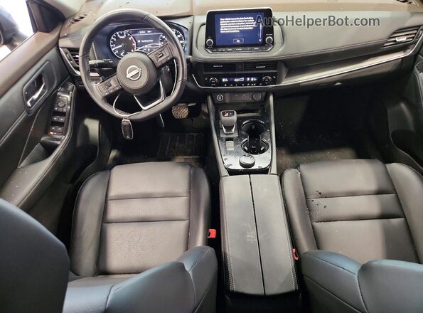 5N1BT3BB6PC863874 2023 NISSAN ROGUE Gray Dashboard view