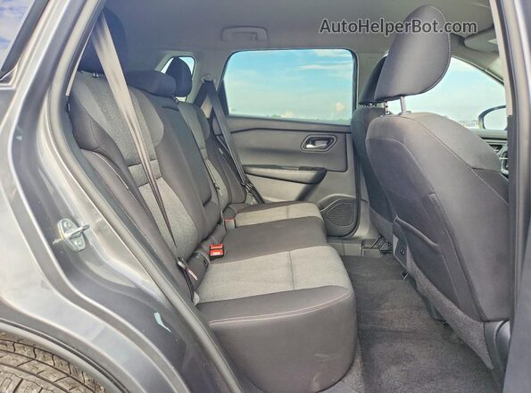 5N1BT3BB6SC780907 2025 NISSAN ROGUE Gray Rear interior view