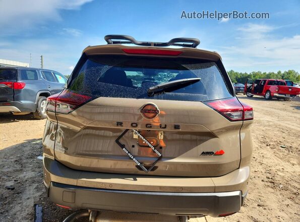 5N1BT3BB7SC826227 2025 NISSAN ROGUE Brown Vista trasera