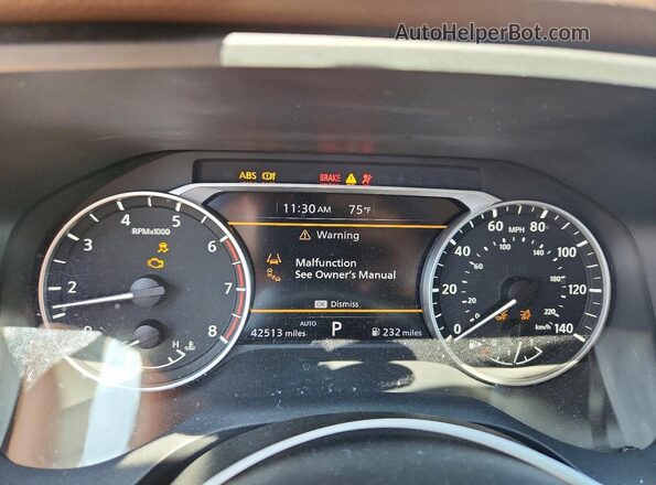 5N1BT3BB8PC776669 2023 NISSAN ROGUE White ხელსაწყოთა პანელის ხედი
