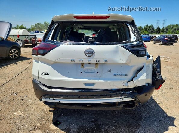 5N1BT3BB8PC776669 2023 NISSAN ROGUE White უკანა ხედი