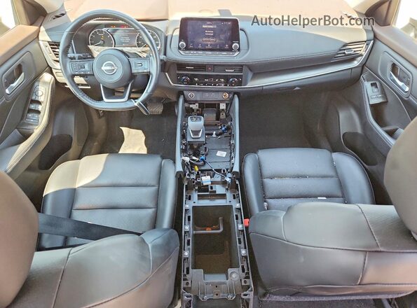 5N1BT3BB8PC776669 2023 NISSAN ROGUE White წინა პანელის ხედი