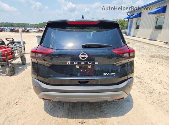 5N1BT3BB8PC830701 2023 NISSAN ROGUE Black Widok z tyłu