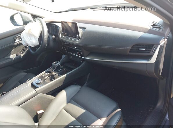 5N1BT3BB8PC895693 2023 NISSAN ROGUE Gray წინა სალონის ხედი