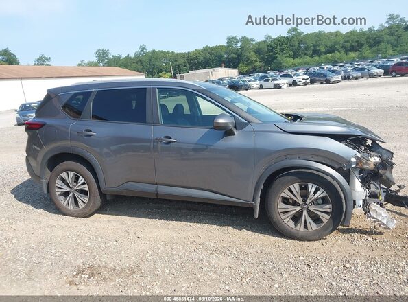 5N1BT3BB8PC895693 2023 NISSAN ROGUE Gray უკანა სალონის ხედი