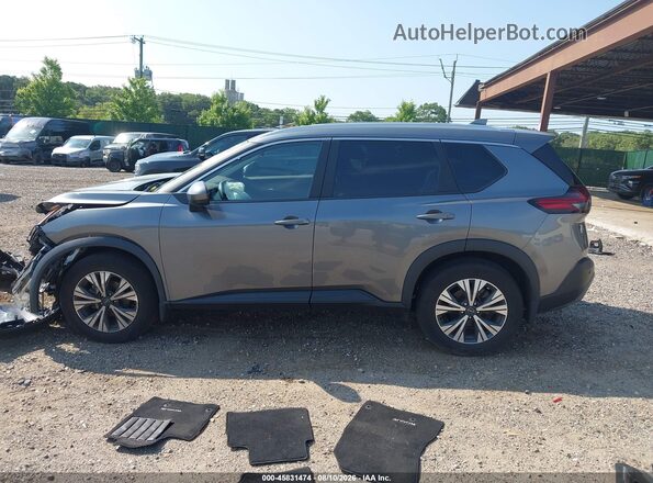 5N1BT3BB8PC895693 2023 NISSAN ROGUE Gray სალონის 360-გრადუსიანი ხედი
