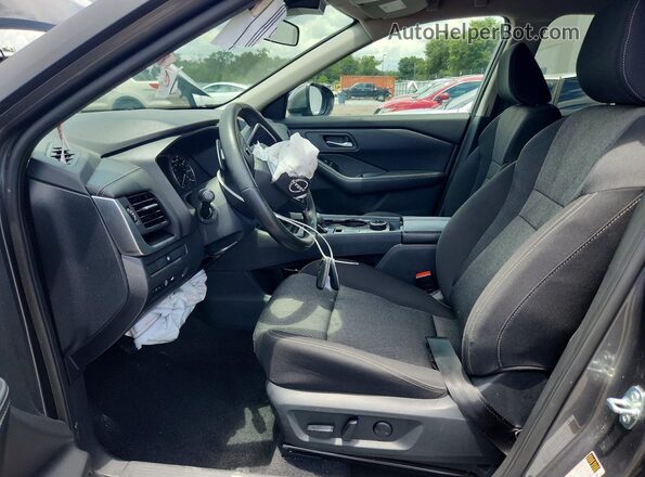 5N1BT3BB8SC764787 2025 NISSAN ROGUE Серый Вид салона спереди