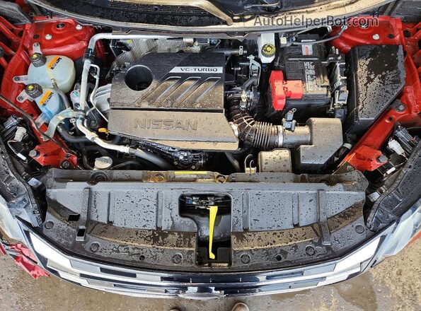 5N1BT3BB8SC773859 2025 NISSAN ROGUE Red Вид підкапотного простору