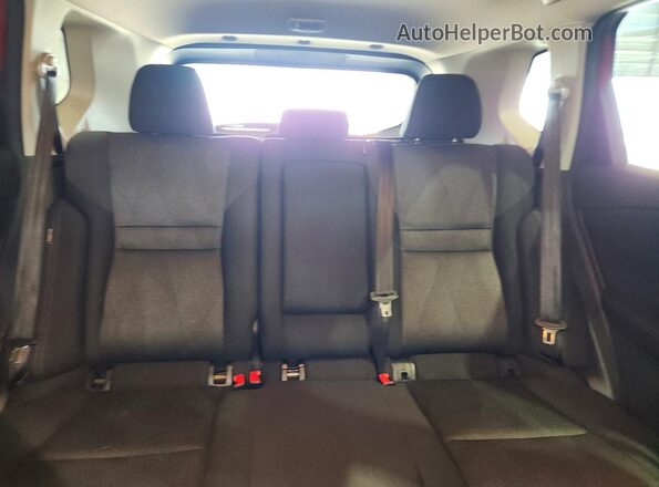 5N1BT3BB8SC792492 2025 NISSAN ROGUE Red Widok tylnych siedzeń