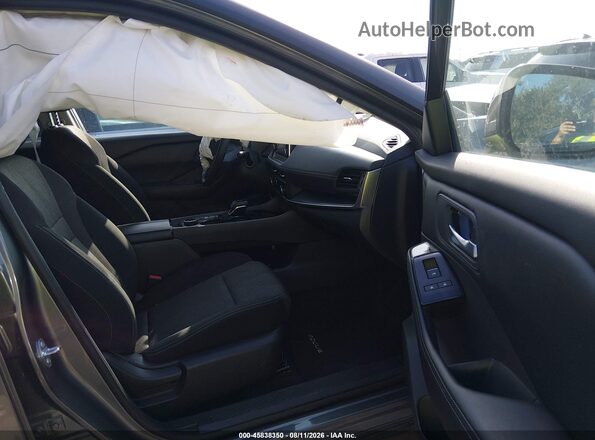 5N1BT3BB8SC807413 2025 NISSAN ROGUE Серый Вид салона спереди