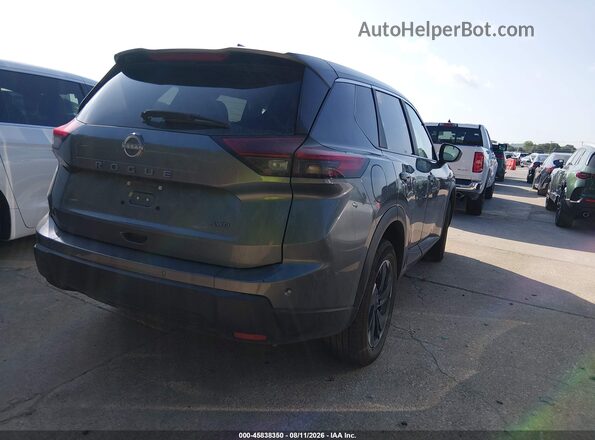 5N1BT3BB8SC807413 2025 NISSAN ROGUE Серый Задняя правая четверть