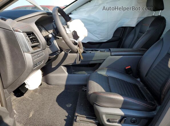 5N1BT3BB8SC825667 2025 NISSAN ROGUE Желто-коричневый Вид салона спереди