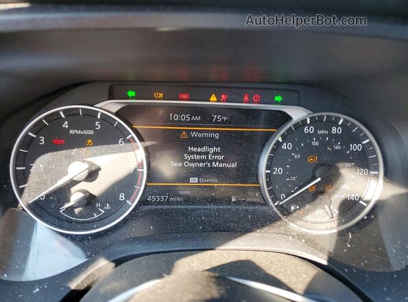 5N1BT3BB8SC825667 2025 NISSAN ROGUE Желто-коричневый Вид щитка приборов