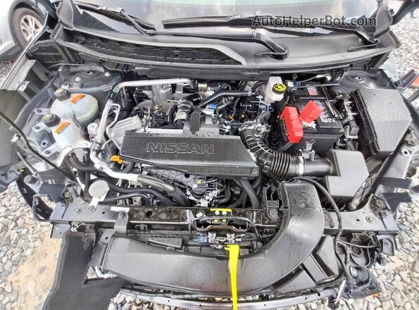 5N1BT3BB8TC823385 2026 NISSAN ROGUE Charcoal Vista del compartimento del motor