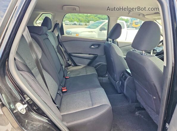 5N1BT3BB9PC801367 2023 NISSAN ROGUE Black Rear interior view