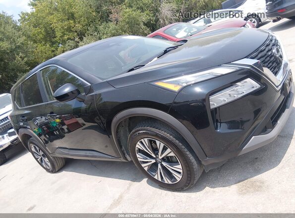 5N1BT3BB9PC851413 2023 NISSAN ROGUE Черный Вид задней части салона