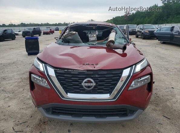 5N1BT3BB9PC918432 2023 NISSAN ROGUE Red Widok z przodu
