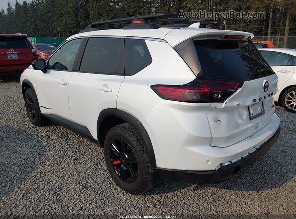 5N1BT3BB9SC762823 2025 NISSAN ROGUE White Trasero izquierdo