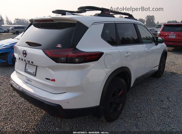 5N1BT3BB9SC762823 2025 NISSAN ROGUE White Trasero derecho