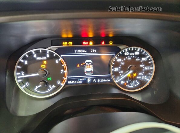 5N1BT3BB9SC782781 2025 NISSAN ROGUE Tan Вид щитка приладів