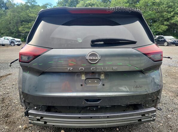 5N1BT3BB9SC812166 2025 NISSAN ROGUE Gray Вид ззаду