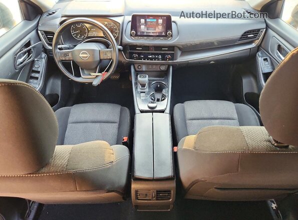 5N1BT3BB9SC814922 2025 NISSAN ROGUE Black წინა პანელის ხედი