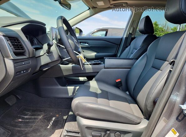 5N1BT3BB9TC752035 2026 NISSAN ROGUE Gray წინა სალონის ხედი