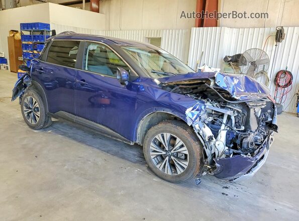 5N1BT3BBXPC843174 2023 NISSAN ROGUE Blue Przód prawy