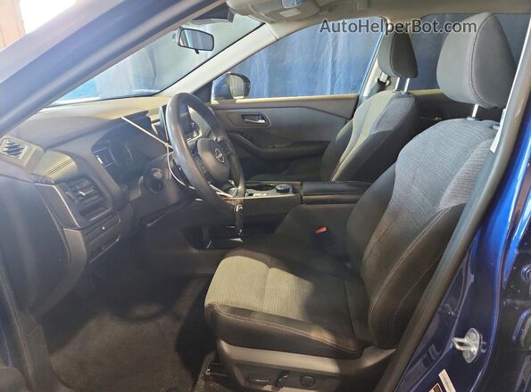 5N1BT3BBXPC847063 2023 NISSAN ROGUE Blue წინა სალონის ხედი