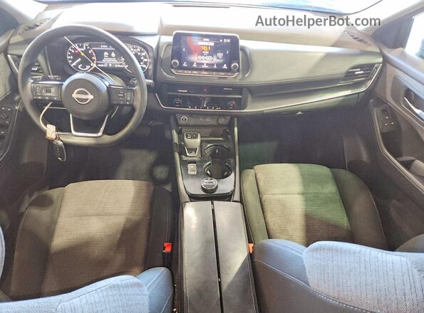 5N1BT3BBXPC847063 2023 NISSAN ROGUE Blue წინა პანელის ხედი