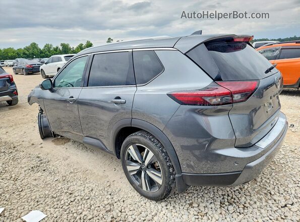 5N1BT3CA4RC717384 2024 NISSAN ROGUE Gray Trasero izquierdo