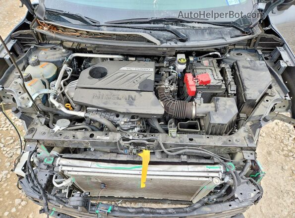 5N1BT3CA4RC717384 2024 NISSAN ROGUE Gray Vista del compartimento del motor